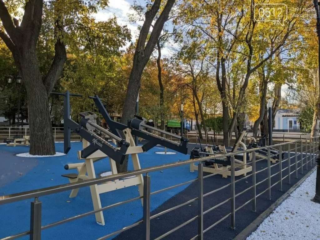 Миколаїв: Парки будують два нових майданчики для спорту.