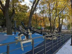 Миколаїв: Парки будують два нових майданчики для спорту.