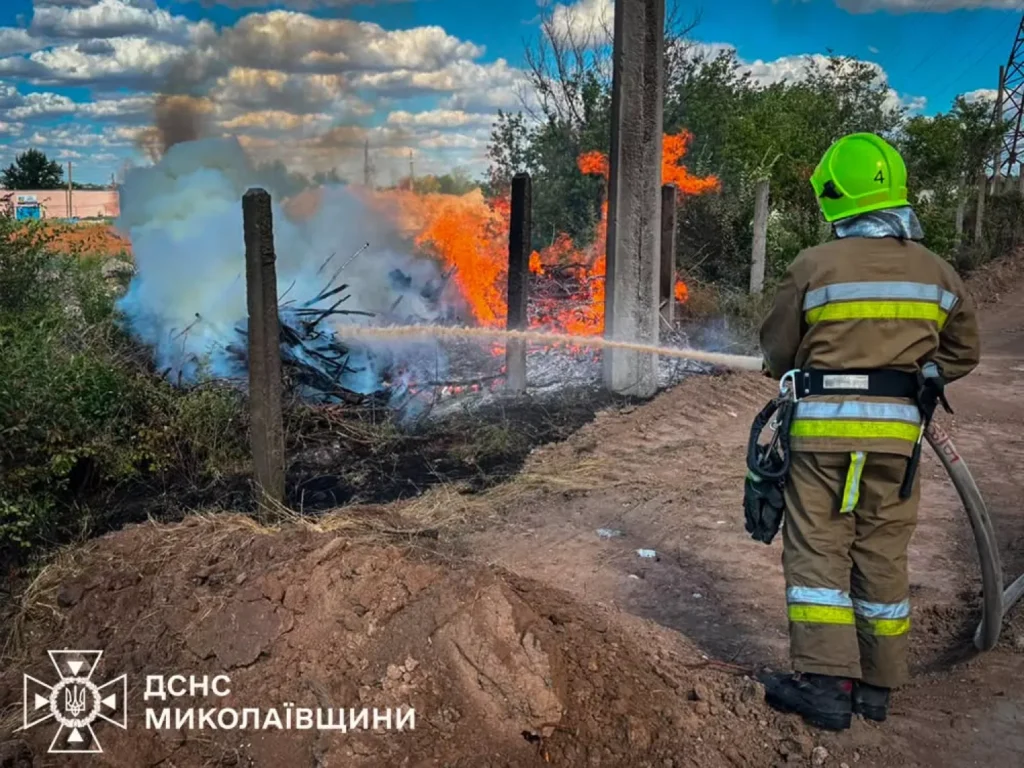Миколаївщина: 10 пожеж загасили вогнеборці за добу. 
https://example.com/news/12345 #Пожежі #Миколаївщина