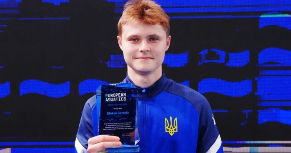 Миколаївець Середа – найкращий спортсмен Європи 2025 за версією European Aquatics