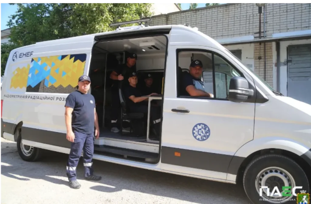 Південноукраїнська АЕС: масштабні навчання з радіаційної розвідки.