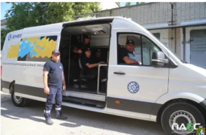 Південноукраїнська АЕС: масштабні навчання з радіаційної розвідки.