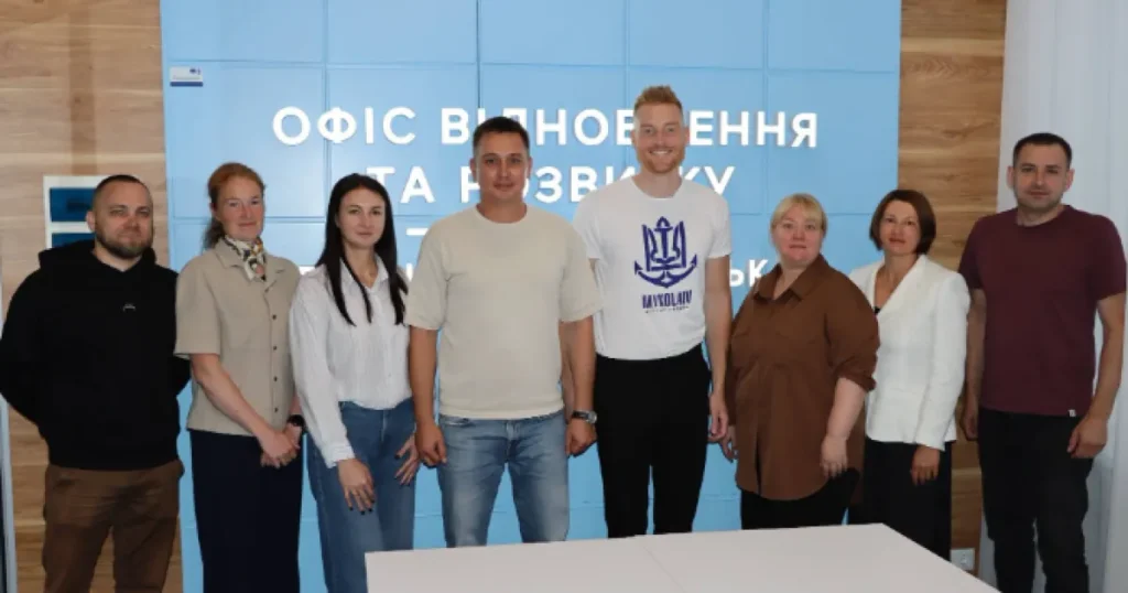 Вознесенськ: Якоб Торрільд Хансен з Офісу Посольства Данії в Миколаєві провів зустріч.